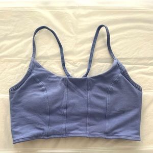 Forever 21 sports bra / light purple / size small